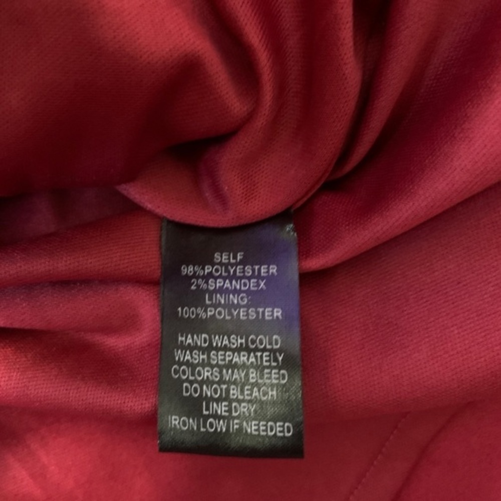 LuLus Endlessly Endearing Wine Red Dress Medium - Picture 10 of 11